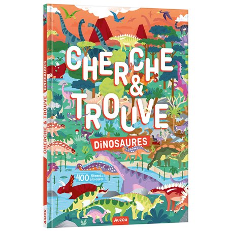 MON ALBUM CHERCHE ET TROUVE - DINOSAURES