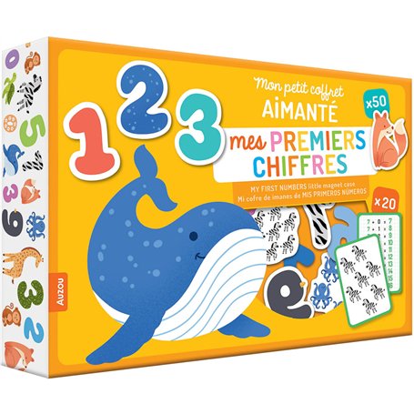 Mon petit coffret aimanté - Mes premiers chiffres