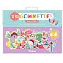 MA POCHETTE DE 100 GOMMETTES - LES P'TITES BÊTES