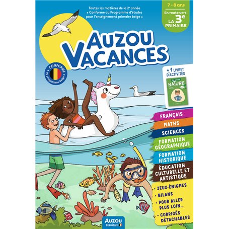Auzou vacances - En route pour la 3e Primaire