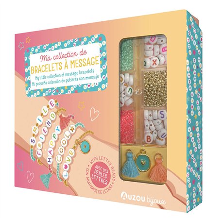 Ma collection de bracelets à message