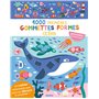 1000 premières gommettes formes océan