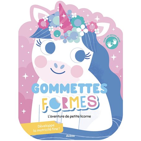 Gommettes formes - L'aventure de petite licorne