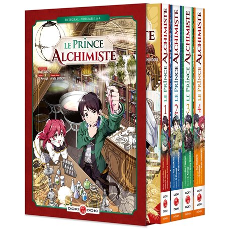 Le Prince alchimiste - Coffret vol. 01 à 04