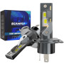 BEAMFLY Ampoules H4 LED 20000lm 100W, Ampoules de phare voiture et moto, Kit d'ampoules 12v pour feux de route ou feux de croise
