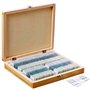 AmScope Lot de 100 Diapositives de Microscope préconçues pour Jeu de biologie à la Maison