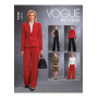 Vogue Misses Sportswear Patterns V1741E5 Patrons de vêtements de Sport pour Femme