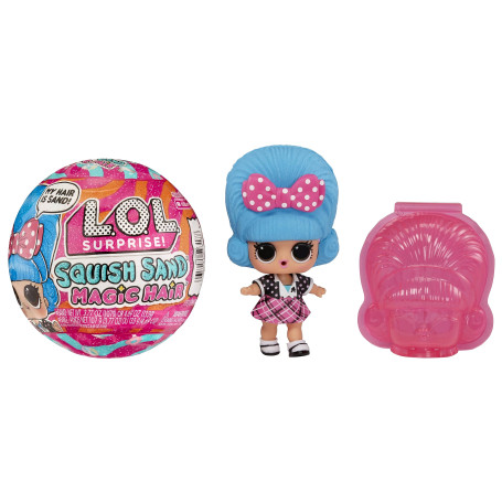 LOL. Surprise Squish Sand Magic Hair Tots - Poupée de Collection avec Squish Sand et des Surprises - Idéal pour Les Filles de Pl