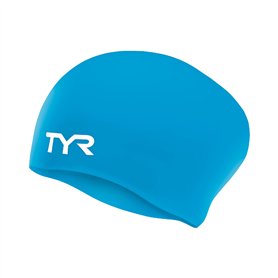 TYR Adult Long Hair Wrinkle-Free Silicone Swim Cap TYR Adult Long Hair Wrinkle-Free Silicone Swim Cap