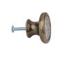 Sharplace Bouton Rond Poignée Vintage Rétro de Porte 36 mm pour Tiroir, Armoire, Placard