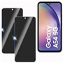 KULAIKE 2 Pièce Anti-Espion Verre Trempé Protecteur pour Samsung galaxy A54