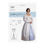 SIMPLICITY Patrons de couture S9090 pour costume historique pour femme