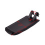 ICTRonix Housse haut pour accoudoir voiture Central Console Couvercle Noir Pour A4/B6/B7
