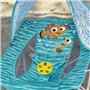 DISNEY BABY- NEMO- Transat bébé pliable Pop 'N Chill, pare soleil SPF +50 et sac de transport inclus