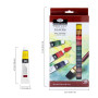 Royal & Langnickel WAT21-6 Assortiment de 6 Tubes de peinture aquarelle 6 x 21 ml