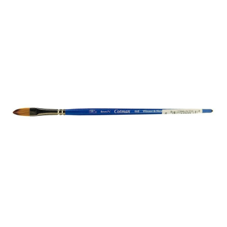 Winsor & Newton Cotman Pinceau Aquarelle Série 668 Usé Bombé Manche Court 6mm