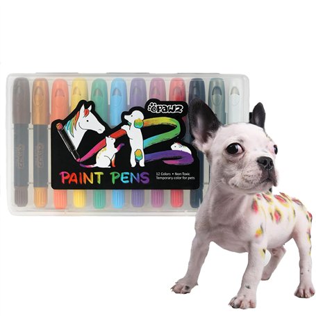 OPAWZ 12 Couleurs Crayons pour Animaux Colorant