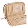 GUESS Laurel SLG Medium Double Zip Wallet M Bone