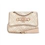 GUESS Izzy Convertible Xbody Flap Bag Sand Logo