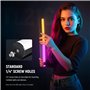 NEEWER Stick LED RGB avec Trépied de Bureau, Contrôle APP, Magnétique pour Photo Vidéo, 2500K-8500K Réglable IRC95+, Tube LED Po