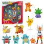 Pokemon Figurine Jouet 10-Pack Figurine 5-11 cm – Cinderace Pikachu Charmander Squirtle Oddish Gible Bulbasaur Yamper Froakie &