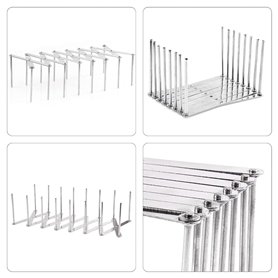 Bretelles pour hommes larges 5cm avec 4 pinces métalliques extra fortes longues, gris élastique réglable en forme de X taille un