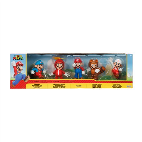 SUPER MARIO Nintendo Lot de 5 Figurines Only Mario 6