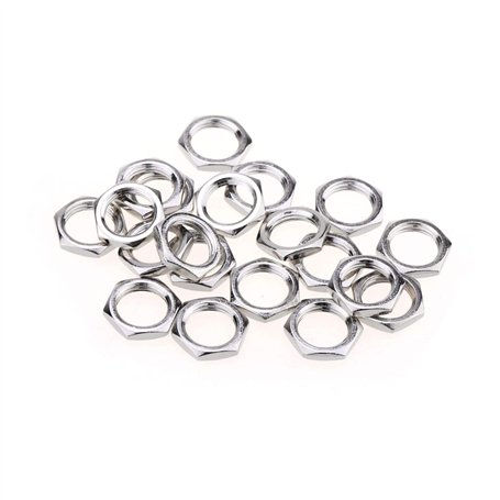 Musiclily Pro 3/8 Pouces de Taille écrous de Contrôle Pots Nut pour Potentiomètres de Guitare