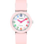 Timex - TW2W92000 Machines Montre pour Enfant 30 mm avec Bracelet en Silicone Rose