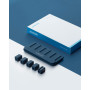 Anker Gestion des câbles, support de câble magnétique, attaches de câble de bureau, 5 clips pour câble Lightning, câble USB-C, c