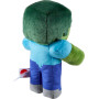Mattel Minecraft Assortiment Jouets Peluches Toutes Douces À L’Effigie Des Personnages Du Jeu Vidéo, 20 Cm, À Collectionner, Jou