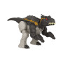 Mattel Jurassic World Figurine Transformable Massive Stretch 2 En 1 Giganotosaurus Et Nasutoceratops