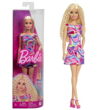 Barbie Fashionistas - Poupée blonde avec tenue et accessoires - HRH20