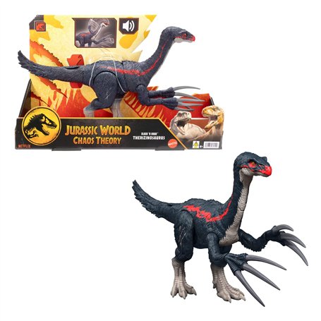 Jurassic World Therizinosaurus Slash ’N Roar avec fonction d’attaque sonore