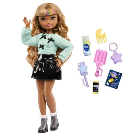 Barbie - Dream Besties Zia - Poupée avec 7 accessoires - Barbie - JGG36