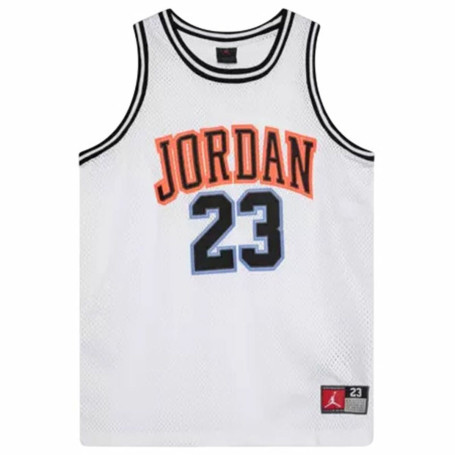 t-shirt de basket Jordan Blanc