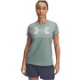 T-shirt à manches courtes femme Under Armour Bleu