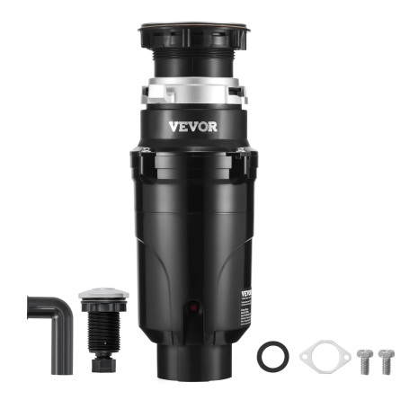 VEVOR JW-301 Broyeur à Déchets Évier de Cuisine