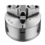 VEVOR Mandrin de Tour à 3 Mâchoires, 160 mm, Mandrin Auto-centrage avec Plaque Support Adaptateur Filetée, Plage de Serrage 3-14