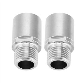 VEVOR Support de Panneau Solaire, Kit de Fixation de Panneaux Solaires avec 4 Rails 760 mm, 4 Pinces d'Extrémité, 2 Pinces Légèr