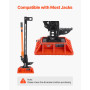 VEVOR Embase de Cric Tout Terrain Hi-Lift avec Support de Poignée, Base de Cric à Crémaillère 29,5x29,5 cm, avec Capacité de 3,1