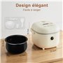 Multifonctionnel 350W Electric Mini Rice Cooker,6 fonctions de cui