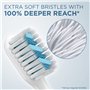 Oral-B Clic Lot de 2 têtes de brosse à dents Sensitive Clean Blanc