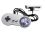 Link-e : 2 X Manette de Jeu Compatible avec la Console Super Nintendo Snes Mini Classic Edition
