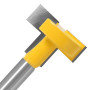 Gasea 8mm T-Track Routeur à Rainure en T Forme Routeur Bits Coupe du Bois de Fraisage Outil Routeur Lame Bord Droit Bit 8mm Lame