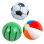 KAIYAYA Lot de 3 Ballon de Plage Gonflable