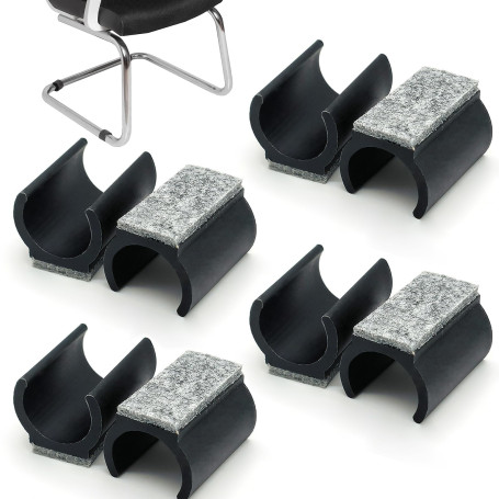 KAIYAYA 8 Pièces Protection Pied de Chaise