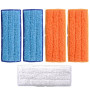 Lingette pour iRobot Braava Jet 240 - Lot de 5 Lingettes en Tissu microfibre de Rechange Réutilisable - KEEPOW
