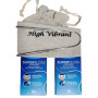 High Vibrant Oral Superfloss Lot de 2 fils dentaires prédécoupés Idéal pour les appareils dentaires