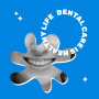 High Vibrant Oral Superfloss Lot de 2 fils dentaires prédécoupés Idéal pour les appareils dentaires, ponts et espaces larges, 10